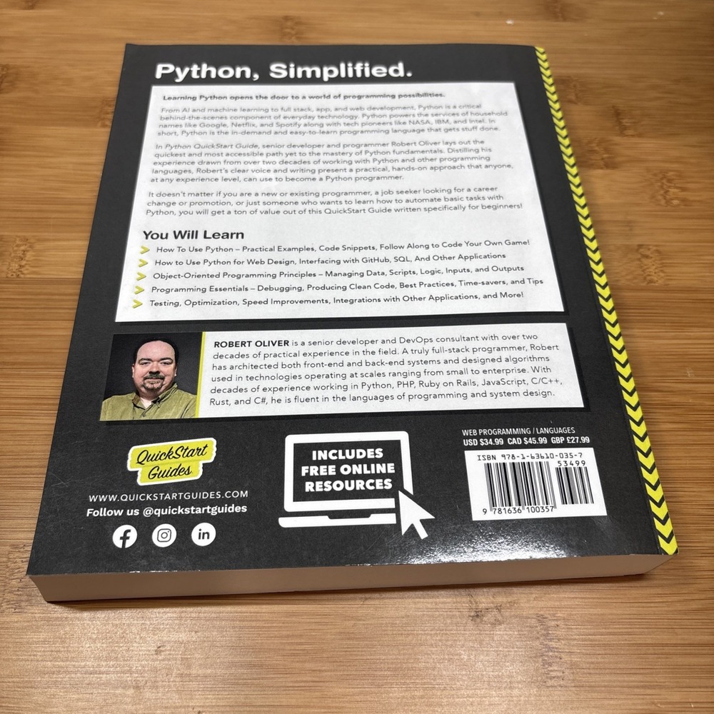 Python QuickStart Guide: The Simplified Beginner's Guide to Python Programming - Picture 2 of 3